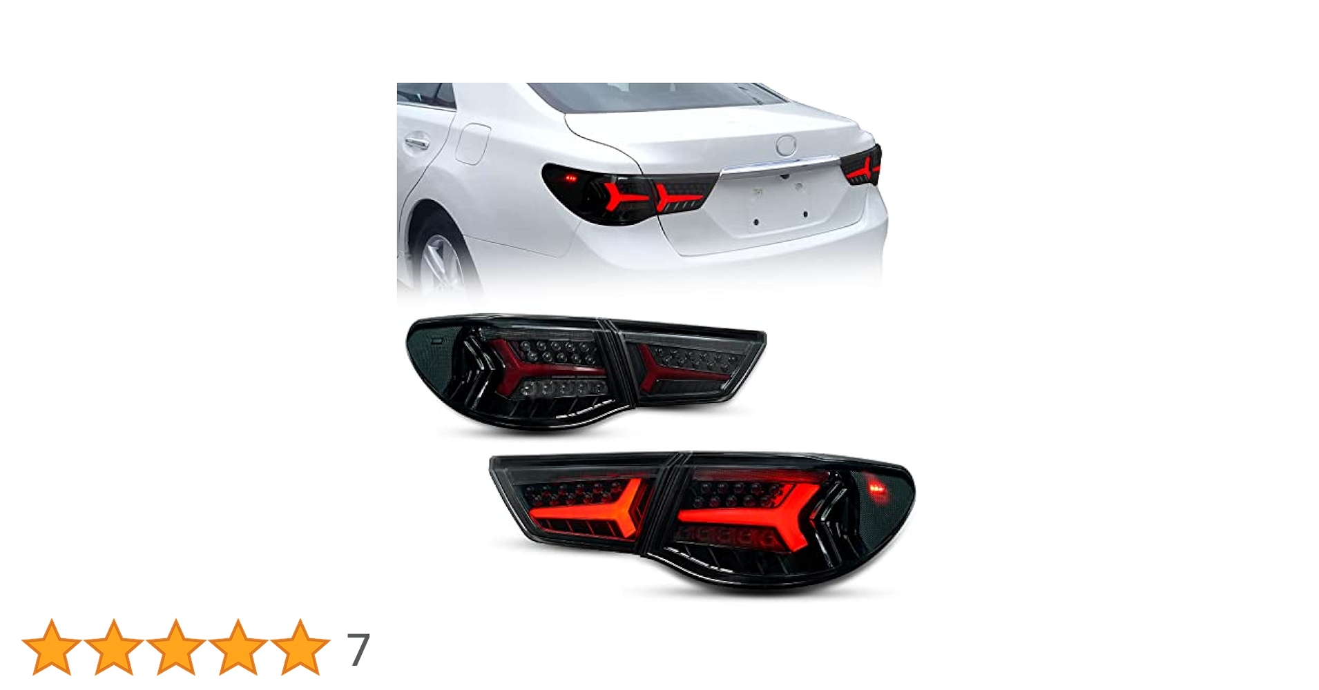 Amazon | LUYUN トヨタ マークX テールランプ GRX130系/GRX133